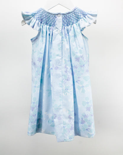 Beautiful Blue Garden Zoey Dress