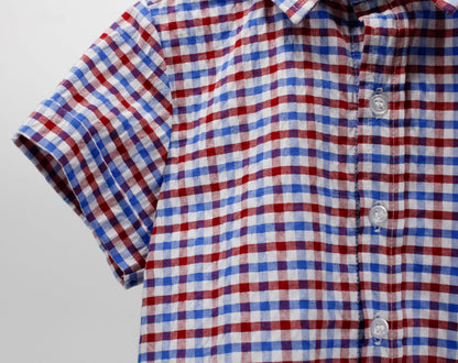 Red, White & Blue Jaxon Oxford Shirt