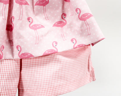 Gorgeous Pink Flamingo Sadie Set