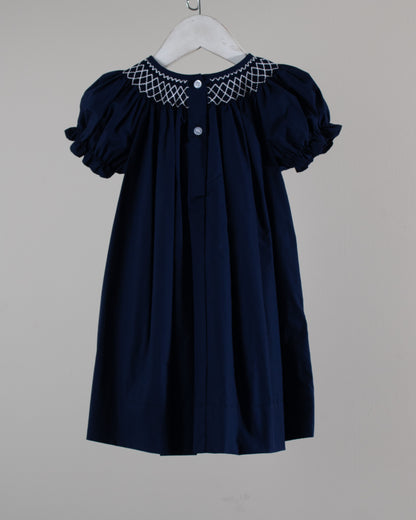 Autumn's Navy Amelia Dress