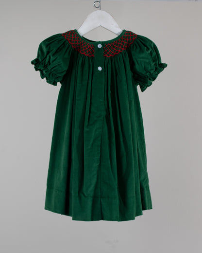 Green Christmas Zoey Dress