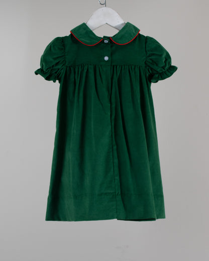 Green Christmas Ava Dress