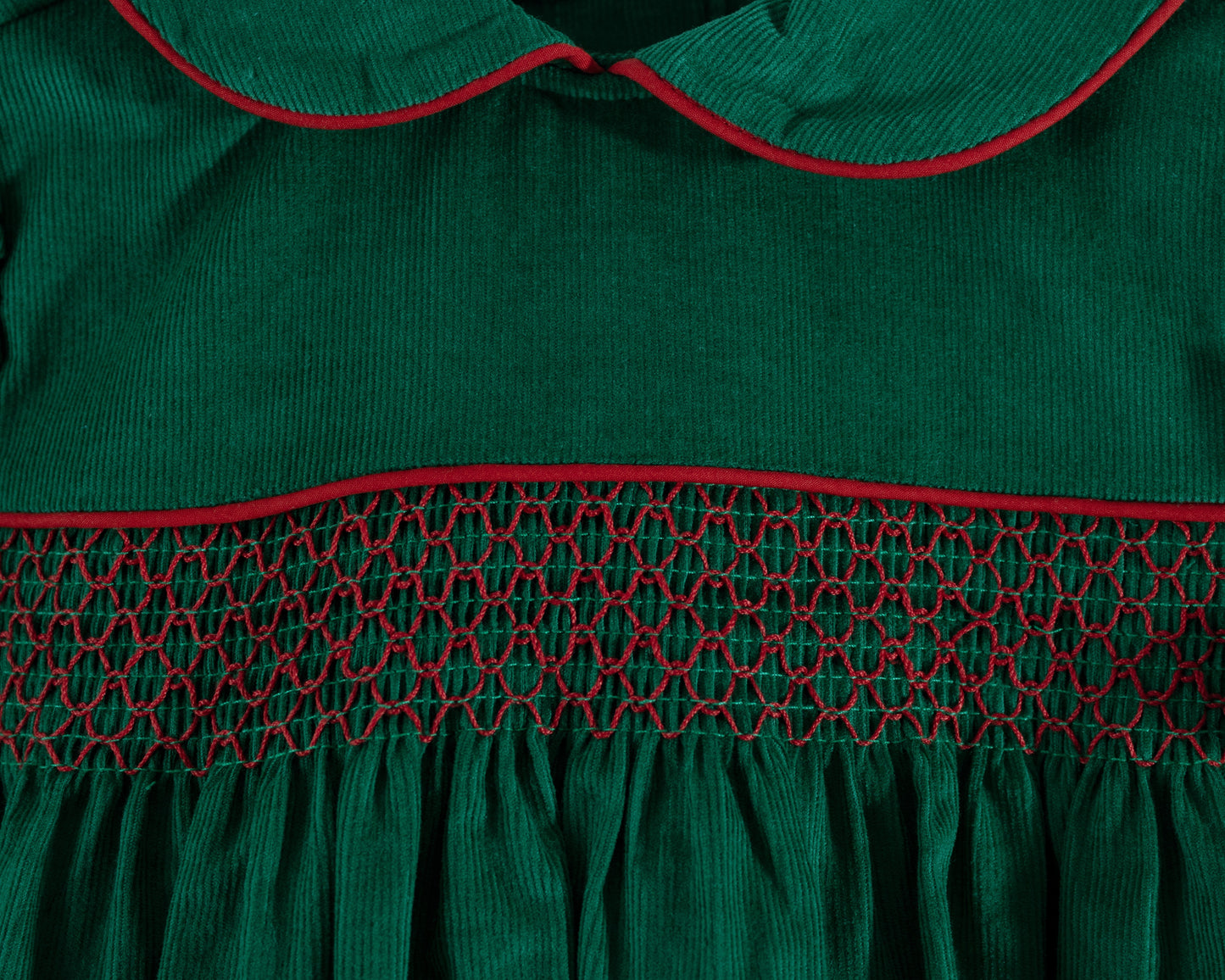 Green Christmas Ava Dress